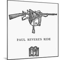 Paul Revere's Ride-null-Mounted Giclee Print