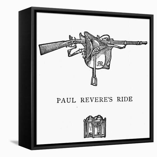 Paul Revere's Ride-null-Framed Stretched Canvas
