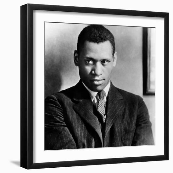 Paul Robeson, c.1920s-null-Framed Photo