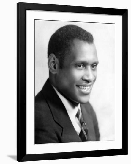 Paul Robeson, c.1930s-null-Framed Photo