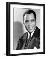 Paul Robeson, ca. 1930s-null-Framed Photo