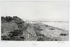 Porte Du Point Du Jour, Siege of Paris, 1870-1871-Paul Roux-Giclee Print