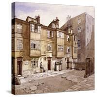 Paul's Alley, Australia Avenue, London, 1887-John Crowther-Stretched Canvas