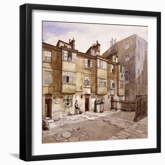 Paul's Alley, Australia Avenue, London, 1887-John Crowther-Framed Giclee Print