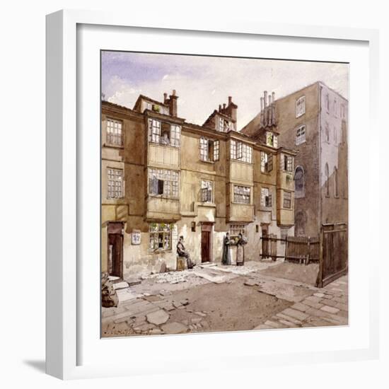 Paul's Alley, Australia Avenue, London, 1887-John Crowther-Framed Giclee Print