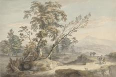 'A Classical Landscape', c18th century-Paul Sandby-Giclee Print
