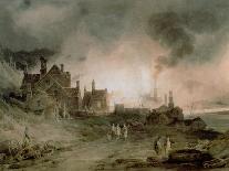 Bedlam Furnace, Madeley Dale, Shropshire, 1803-Paul Sandby Munn-Laminated Giclee Print