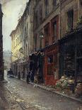 La Bièvre au bief de la rue de Valence en 1897-Paul Schaan-Giclee Print