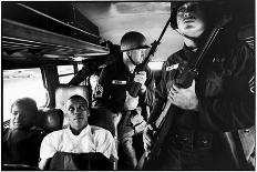 Freedom Riders Julia Aaron and David Dennis on Interstate Bus from Montgomery, AL to Jackson, MS-Paul Schutzer-Photographic Print