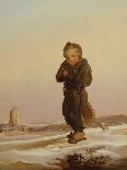 Child Chimney Sweep in Snow, 1876-Paul Seignac-Giclee Print