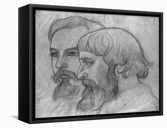 Paul Serusier and Maurice Denis, Study for 'The Hommage to Cezanne', 1899-Maurice Denis-Framed Stretched Canvas