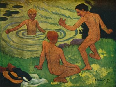 'Boys Bathing', 1906