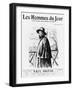 Paul Signac, Front Cover Illustration from 'Les Hommes Du Jour', No 170, Paris, 22nd April 1911-Maximilien Luce-Framed Giclee Print