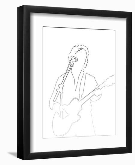 Paul Simon-Logan Huxley-Framed Art Print