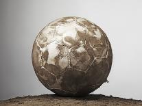 Soccer ball-Paul Taylor-Framed Stretched Canvas