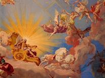 Ceiling fresco " Apotheosis of Emperor Karl VI" (1685-1740)-Paul Troger-Giclee Print