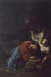 The Virgin and Child Jesus with Saint Bernard, 18th Century-Paul Troger-Giclee Print