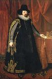 King James I of England-Paul van Somer-Giclee Print