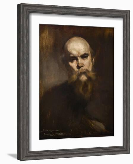 Paul Verlaine 1890 by Eugene Carriere-Eugene Carriere-Framed Giclee Print