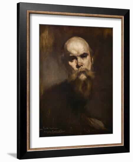 Paul Verlaine 1890 by Eugene Carriere-Eugene Carriere-Framed Giclee Print