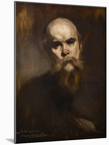 Paul Verlaine 1890 by Eugene Carriere-Eugene Carriere-Mounted Giclee Print