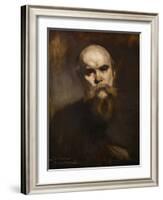 Paul Verlaine 1890 by Eugene Carriere-Eugene Carriere-Framed Giclee Print