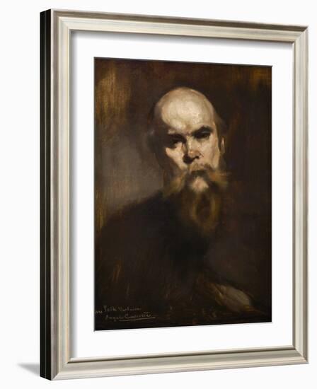 Paul Verlaine 1890 by Eugene Carriere-Eugene Carriere-Framed Giclee Print