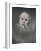 'Paul Verlaine', c.1891, (1946)-Eugene Carriere-Framed Giclee Print