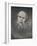 'Paul Verlaine', c.1891, (1946)-Eugene Carriere-Framed Giclee Print