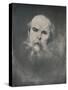 'Paul Verlaine', c.1891, (1946)-Eugene Carriere-Stretched Canvas