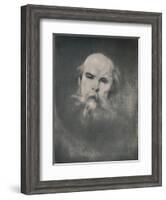 'Paul Verlaine', c.1891, (1946)-Eugene Carriere-Framed Giclee Print