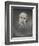 'Paul Verlaine', c.1891, (1946)-Eugene Carriere-Framed Giclee Print