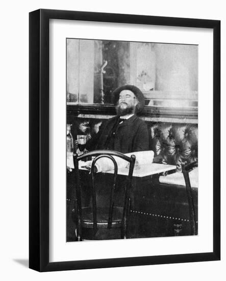 Paul Verlaine, French Poet, 1891-null-Framed Giclee Print