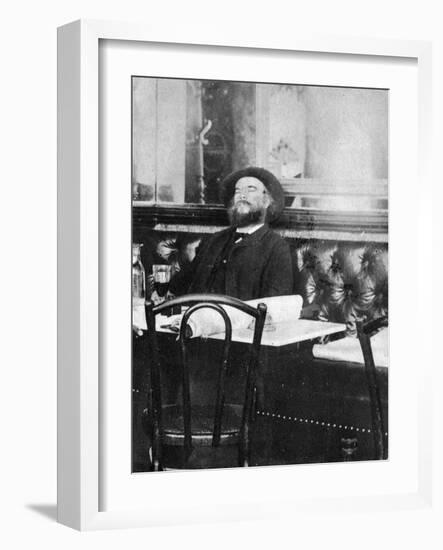 Paul Verlaine, French Poet, 1891-null-Framed Giclee Print