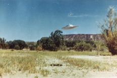 UFOs, New Mexico, Villa-Paul Villa-Mounted Photographic Print