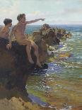 On the Capri Coast-Paul von Spaun-Giclee Print