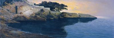 The Coast Off Dubrovnik, 1905-Paul von Spaun-Framed Giclee Print