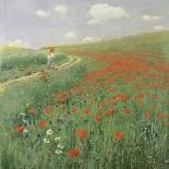 Summer Landscape with Poppy Field, 1902-Paul von Szinyei-Merse-Framed Giclee Print