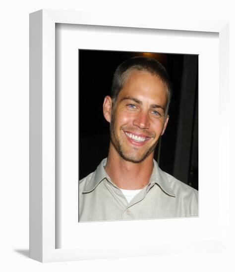 Paul Walker-null-Framed Photo