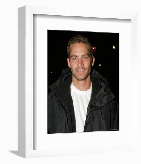 Paul Walker-null-Framed Photo