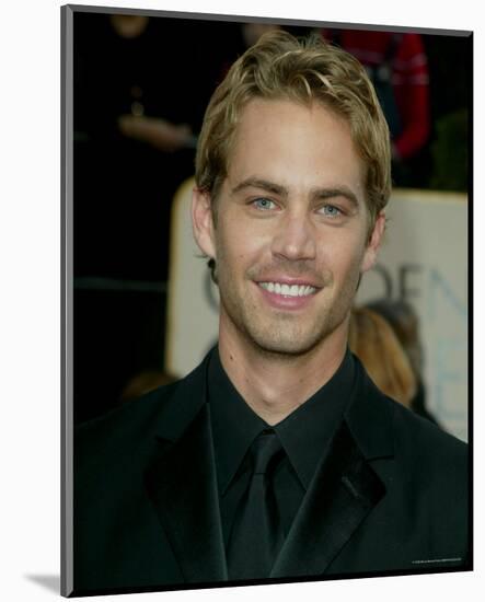 Paul Walker-null-Mounted Photo