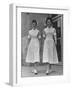 Paula and Susan Fox Sisters Who Are Student Nurses at Wesley Memorial Hospital-Stan Wayman-Framed Photographic Print