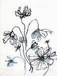 Blue Floral Figures-Paula Mills-Giclee Print