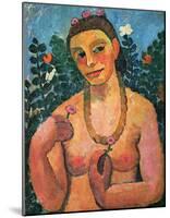 Paula Modersohn-Becker (Self Portrait) Art Poster Print-null-Mounted Poster