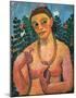 Paula Modersohn-Becker (Self Portrait) Art Poster Print-null-Mounted Poster