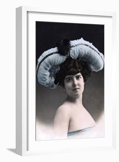 Paule Delys, Theatre Actress, 1904-Walery-Framed Giclee Print