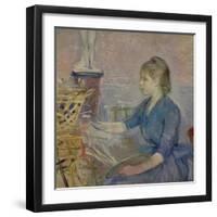 Paule Gobillard (1867-1946) Painting, 1887-Berthe Morisot-Framed Giclee Print
