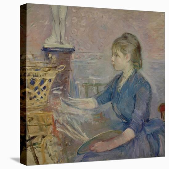 Paule Gobillard (1867-1946) Painting, 1887-Berthe Morisot-Stretched Canvas