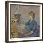 Paule Gobillard (1867-1946) Painting, 1887-Berthe Morisot-Framed Giclee Print