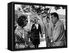 Paulette Dubost, Fernandel, Marie Dubois and Franck Fernandel: L'Âge Ingrat, 1964-Marcel Dole-Framed Stretched Canvas